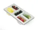 Krowne KR-604 Garnish Tray, Fits 8" Ice Bin, 5 Pint Cups, Tray Preserves Ice, 5 Compartments 1 image
