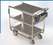Lakeside 173670 Stainless Steel (3) Shelf Utility Cart - Shelf Size 33" x 21" 1 image