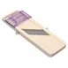 Louis Tellier BN9 - Manual Mandoline Slicer, 3 Stainless Steel Blades, 0.3-5mm Adjustable, ABS Plastic Frame 1 image