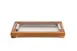 Mibrasa GLW293 Llauna, 11-1/2"W X 9-1/5"D, Stainless Steel with Wood Sup 1 image