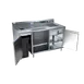 NBR Equipment BEV-T7230R Beverage Table/Counter, 72"W 1 image