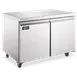 Omcan USA 50103 36" 2-Door Undercounter Freezer, Stainless Steel, 8.7 cu. ft., Auto Defrost 1 image