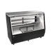 Omcan 50106 71" Deli Display Case, 30 cu ft Display/11 cu ft Storage, Black Exterior, LED Lighting 1 image