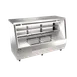 Omcan USA 50109 84" Deli Display - 35.9/14.5 Cu Ft BMLED Glass/Sliding Stainless/Aluminum 7ShelfR290 1 image
