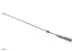 Skyfood EM-X Metal Skewer, 29" x 1" x 1", Thin Stainless Steel with Aluminum‑Coated Wooden Handle 1 image