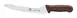 Thunder Group SLKF406BR Bread Knife, 9" Blade, Brown Polypropylene Handles, German Steel 1 image