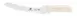 Thunder Group SLKF406WT Bread Knife, 9" Blade, White Polypropylene Handles, German Steel 1 image