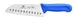 Thunder Group SLKF408BU Santoku Knife, 7" Blade, Hollow Ground, Blue Polypropylene Handles 1 image