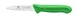 Thunder Group SLKF421GR Paring Knife, 3-1/4" Blade, Green Polypropylene Handles, German Steel, 2 Each - Pack 1 image