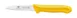 Thunder Group SLKF421YW Paring Knife, 3-1/4" Blade, Yellow Polypropylene Handles, German Steel, 2 Each - Pack 1 image