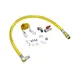 T&S Brass HG-4E-72SEL Gas Appliance Connector Hose, 72", Coated 1 image