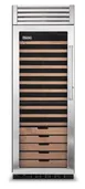 Viking Commercial VCWD630-SG51A 30" Wine Column, 160-Bottle, 43°-65°F, 16 Maple Shelves, R600a, 115V 1 image