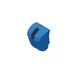 Carlisle SI2000 - Saf‑T‑Ice Scoop Caddy, 9‑1/8" W x 8" D x 11‑3/10" H, Holds 86 oz, Blue HDPE, Lid 1 image