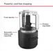KitchenAid KFCR500BM 5‑Cup, 2‑Speed Cordless Food Chopper, Black Matte, (Battery Sold Separately) 2 image
