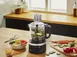 KitchenAid KFP0719BM 7‑Cup, 2‑Speed + Pulse Food Processor, Black Matte 3 image
