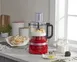 KitchenAid KFP0719ER 7‑Cup, 2‑Speed + Pulse Food Processor, Empire Red 3 image