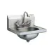 Eagle Group HSA-10-8F 18" Wall Mounted Hand Sink with Faucet  1 image
