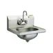 Eagle Group HSA-10-F-1X 18" Wall Mounted Hand Sink with Faucet / flyer 1 image