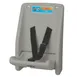 Koala KB102-01 Child Protection Seat, Fold-Up Design, Polyethylene with Microban Antimicrobial, Grey 1 image