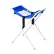 Koala KB115-99 Infant Seat Cradle, 25.5W x 21D x 30H, White/Blue, Folding, Snap-Lock Strap 1 image