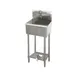 Advance Tabco WSS-16-25FV-FM 22" Freestanding Hand Sink without Faucet-Single Foot Valve/16 gauge 1 image