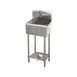 Advance Tabco WSS-16-31FV-FM 31"  Freestanding Hand Sink without Faucet-Single Foot Valve/16 gauge 1 image