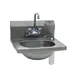 Eagle Group HSA-10-F-DS 18" Wall Mounted Hand Sink with Faucet & Soap Dispenser 1 image