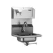 Eagle Group HSA-10-FODPE 19" Wall Mounted Hand Sink w/e-Faucet,e-Eye,Overflow,Soap & Towel Dispenser 1 image