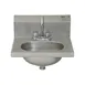 Eagle Group HSAD-10-F 18" Wall Mounted Hand Sink with Faucet  1 image