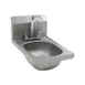 Eagle Group HSAND-10-F 12" Wall Mounted Hand Sink with Faucet 1 image