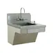 Eagle Group HSAP-14-ADA-FW-3VP 22" Wall Mounted Hand Sink w/Wrist Faucet & Dispensers / flyer 1 image
