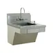Eagle Group HSAP-14-ADA-FW 22" Wall Mounted Hand Sink with Wrist Faucet, Soap & Towel Dispenser 1 image