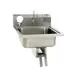 Eagle Group W1916 24" Wall Mounted Hand Sink with Faucet, Single Knee Valve & Soap Dispenser 1 image