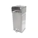 John Boos PBHS-F-1410-SSLR 18" Freestanding Hand Sink with Hands Free Faucet & Foot Valves - 18 g 1 image