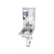 Krowne HS-31 13" Wall Mounted Hand Sink with Faucet, Soap & Towel Dispenser - 20 gauge 1 image