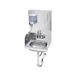 Krowne HS-33 16" Wall Mounted Hand Sink with Faucet, Soap & Towel Dispenser - 20 gauge / 3 Splashes 1 image