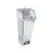 Krowne HS-40 15" Pedestal Mounted Hand Sink w/Faucet,Foot Valve & Soap Dispenser- 20 g / 3 Splashes 1 image