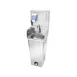 Krowne HS-42 16" Pedestal Mounted Hand Sink w/Faucet, Foot Valve & Dispensers - 20 g / 3 Splashes 1 image