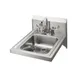 Krowne HS-50 20" Wall Mounted Hand Sink with Wrist Faucet & Soap Dispenser 1 image