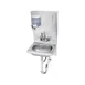 Krowne HS-58 16" Wall Mounted Hand Sink with Faucet, P-trap, Soap & Towel Dispensers - 20 gauge 1 image