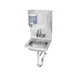 Krowne HS-7 16" Wall Mounted Hand Sink with Faucet, Soap & Towel Dispensers - 20 gauge 1 image