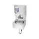 Krowne HS-8 16" Wall Mounted Hand Sink with Faucet, Soap & Towel Dispenser - 20 gauge 1 image