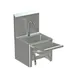 Tarrison TA-HSFBPKV 15" Wall Mounted Hand Sink with Hands Free Faucet & Single Knee Valve - 16 g 1 image