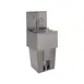 Tarrison TA-HSSBF1014 19" Pedestal Mounted Hand Sink w/Hands Free Faucet & Single Foot Valve - 16 g 1 image