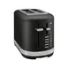 KitchenAid KMT2109BK 2 Slice Automatic Toaster with Extra Wide Slots, Cast Iron Blackl Color 2 image