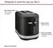 KitchenAid KMT2109BK 2 Slice Automatic Toaster with Extra Wide Slots, Cast Iron Blackl Color 3 image
