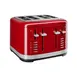KitchenAid KMT4109ER 4 Slice Automatic Toaster w/ Extra Wide Slots, Empire Red Color 1 image