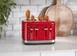 KitchenAid KMT4109ER 4 Slice Automatic Toaster w/ Extra Wide Slots, Empire Red Color 4 image