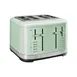 KitchenAid KMT4109PT 4 Slice Automatic Toaster w/ Extra Wide Slots, Pistachio Color 3 image