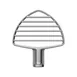 KitchenAid KSMPB7SS Kitchenaid® Stainless Steel Pastry Beater For Bowl-Lift Stand Mixers 1 image